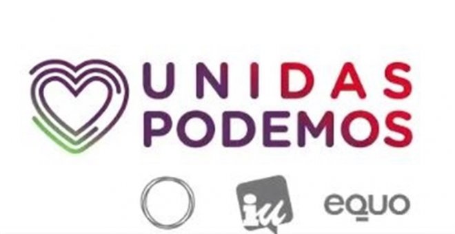 Logo de la coalicción 'Unidas Podemos'.