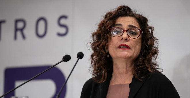 María Jesús Montero, ministra de Hacienda