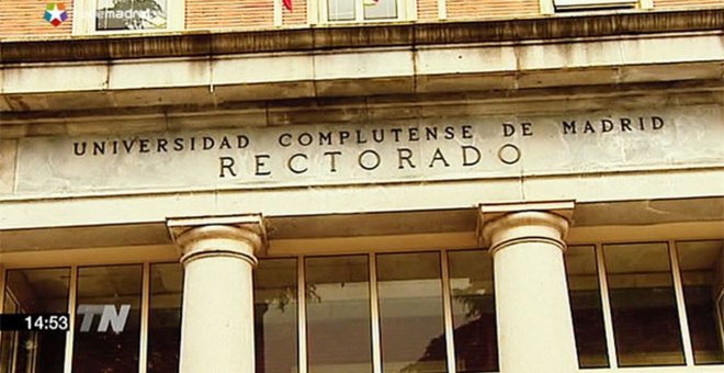 Fachada del Rectorado de la UCM