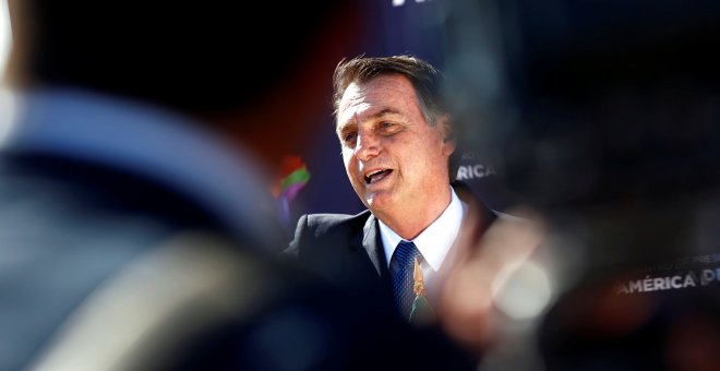 El presidente de Brasil, Jair Bolsonaro. - REUTERS