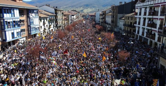 Manifestación por los encarcelados por el caso de Altsasu.