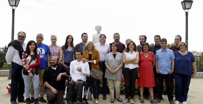 Manuela Carmena y la lista de Ahora Madrid