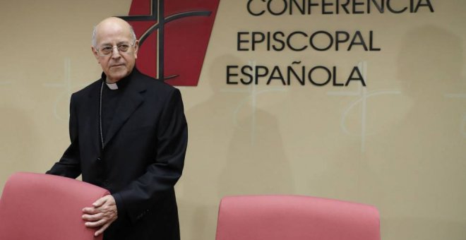 El presidente de la Conferencia Episcopal, Ricardo Blázquez. EFE / Juan Carlos Hidalgo