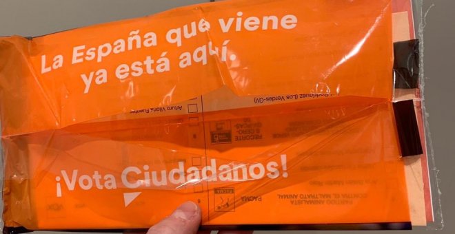 Propaganda electoral de Ciudadanos. | Twitter