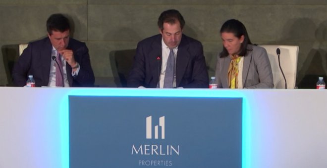 Imagen de la junta de accionistas de Merlin Properties.