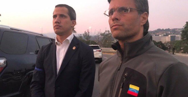 Imagen publicada en Twitter por Leopoldo López./ TWITTER