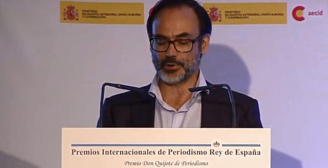 El residente de la Agencia EFE, Fernando Garea. | EFE