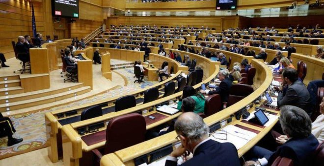 Imagen de archivo de la cámara del Senado.