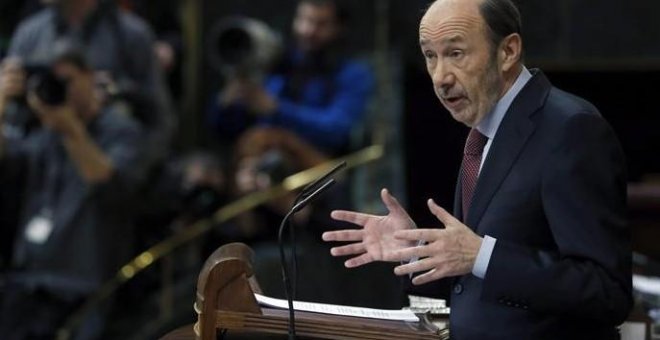 Alfredo Pérez Rubalcaba en el Congreso | EFE/ Archivo