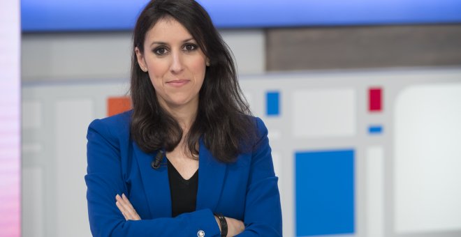 La periodista Ana Bernal-Triviño en el programa 'La Mañana de La 1', de TVE. Javier Herráez/TVE