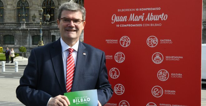 El alcalde de Bilbao, Juan Mari Aburto.