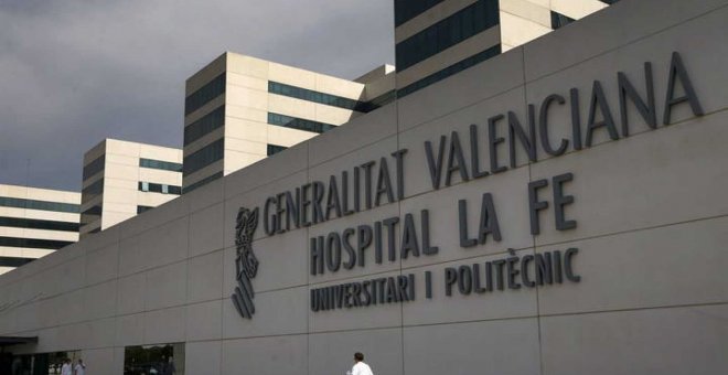 Imagen de archivo del Hospital la Fe de València donde permanece ingresado el bebe | EFE