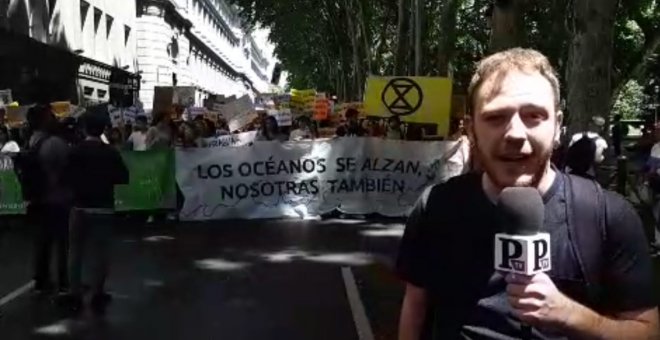 Manifestación por el clima en Madrid - Jornada de Huelga Climática. /PÚBLICO