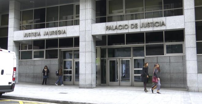 Exterior del Palacio de Justicia de Bizkaia. Europa Press