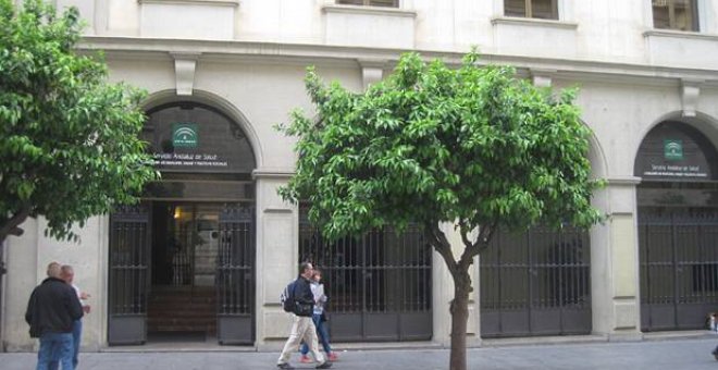 Sede central del Servicio Andaluz de Salud, en la consejería de Salud, en Sevilla.