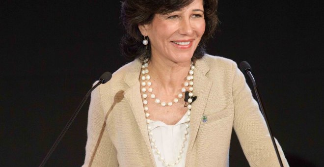 Ana Botín, presidenta de Banco Santander.