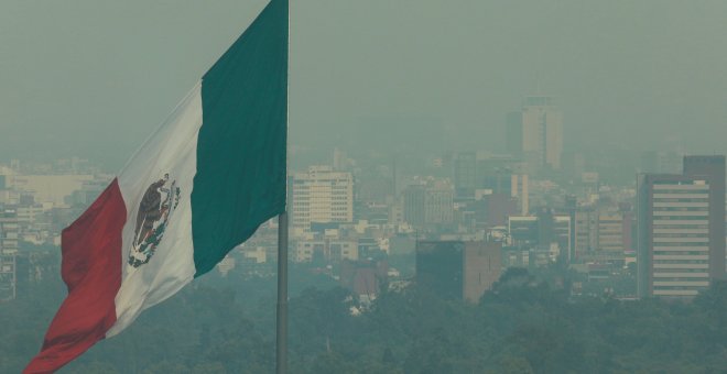 Imagen de la “semana gris”, México.