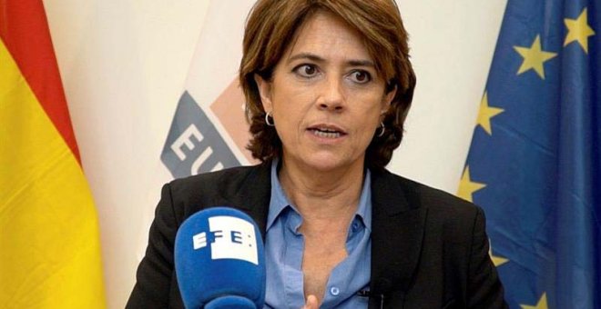 La ministra de Justicia en funciones, Dolores Delgado, en una  imagen de archivo. (IMANE RACHIDI | EFE)