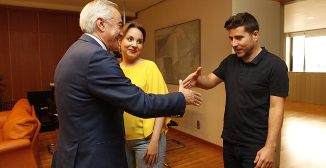 04-07-19 Lambán, candidato sin apoyos ni fecha para ser investido en Aragón. Cortes de Aragón.