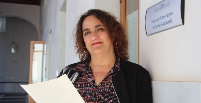 Ángela Aguilera, diputada de Adelante Andalucía