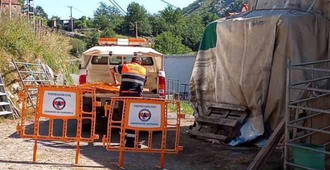 Inmediaciones de la cueva Cueto-Coventosa donde se busca a tres espeleólogas. EUROPA PRESS