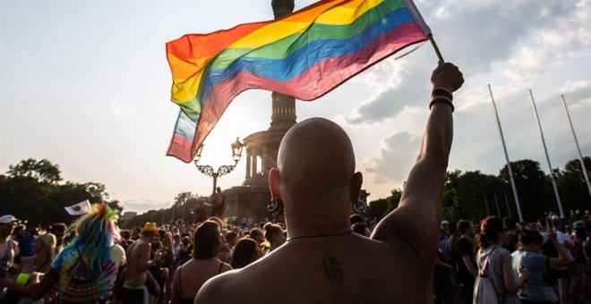 Manifestación LGTBI en Berlín. EFE/EPA/OMER MESSINGER