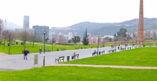 Parque Etxebarria, el lugar donde ha ocurrido la agresión sexual / Wikipedia