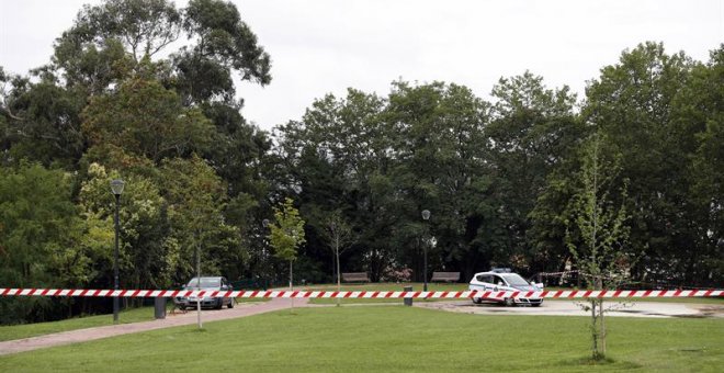 Parque de Etxebarria de Bilbao, lugar donde se produjo la violación grupal el pasado viernes. / EFE