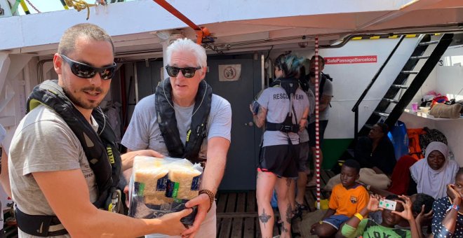 Richard Gere a bordo del buque humanitario | Open Amrs