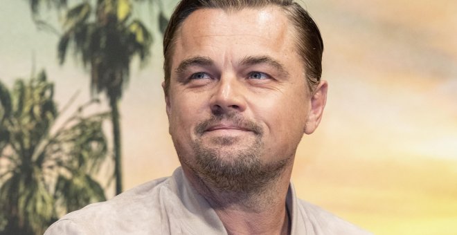 El actor Leonardo DiCaprio durante la presentación de 'Once upon a time in Hollywood' en Tokio. / Europa Press