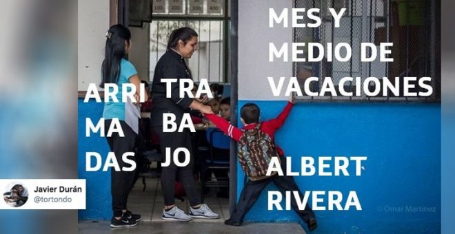 “Hoy en Mega Construcciones: las vacaciones de Albert Rivera“