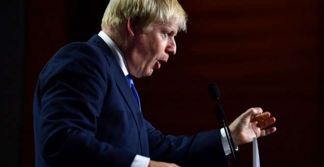 El primer ministro británico, Boris Johnson. - REUTERS