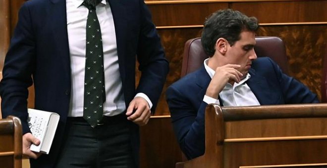 Santiago Abascal, hace unos días en el Congreso. EFE/ Fernando Villar