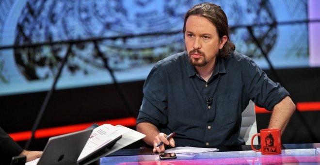 Pablo Iglesias durante la entrevista en La Sexta / Daniel Gago - Podemos