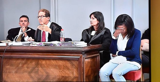 Ana Julia Quezada, en una sesión del juicio.- EFE