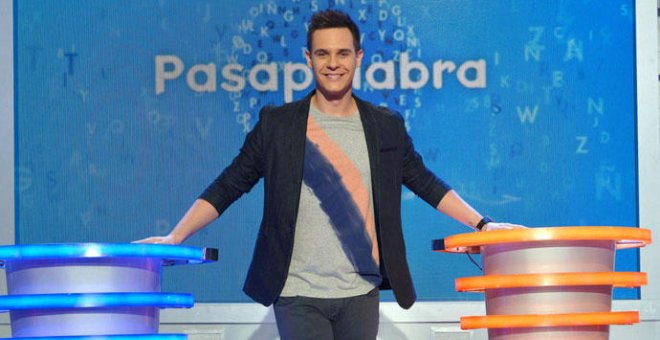 Christian Galvez presenta el programa 'Pasapalabra'.