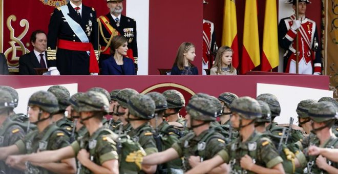 Desfile del 12 de octubre de 2018. EFE/Archivo.