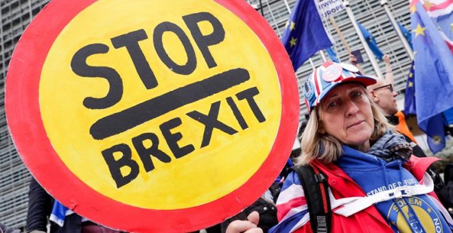 Manifestación antibrexit. EFE/ Stephanie