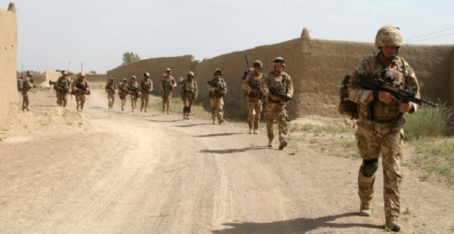 El tercer batallón del Black Watch, 3rd Batallion, Real Regimiento de Escocia. REUTERS/Archivo.