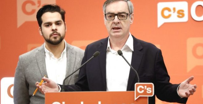 El secretario general de Ciudadanos, José Manuel Villegas, y el diputado Fernando de Páramo, en una imagen de archivo. / EFE