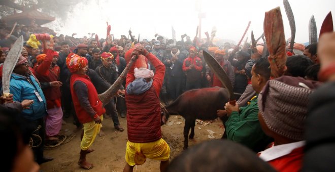 Un momento del ritual. | Reuters