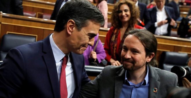 Pedro Sánchez, quien logró este martes la confianza del Congreso para un nuevo mandato como presidente del Gobierno