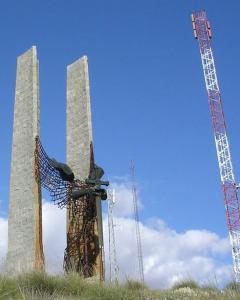 El Ángel de la victoria y de la paz de valdepeñas