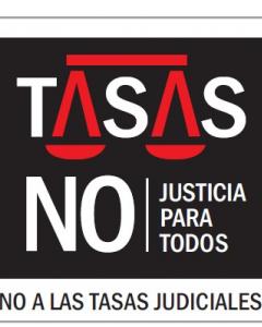 Stop tasas judiciales