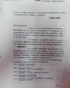 Informe Reunión Rey y Embajador 1