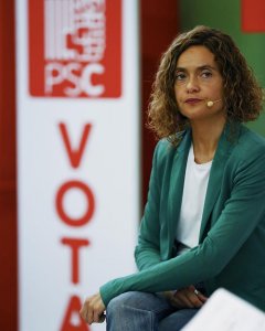 Meritxel Betet, en el acto del PSOE hoy en Barceliona. EFE