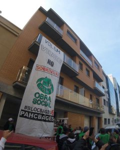 Un edifici recuperat per l'Obra Social de la PAH a Manresa / @ObraSocial_PAH