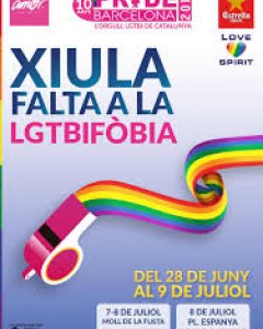 Cartell institucional contra la LGTBfòbia