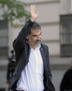 Arribada a l'Audiència Nacional del president d'Òmnium Cultural, Jordi Cuixart / EFE