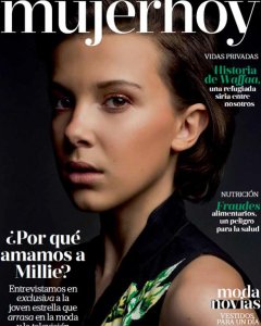 Millie Bobby Brown en portada de Mujerhoy